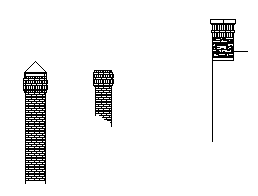 Chimney CAD block preview