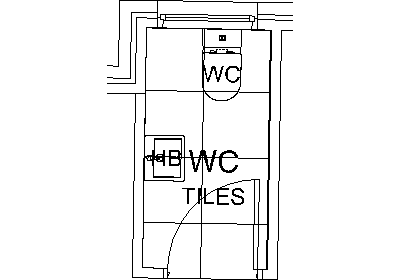 WC - Plan – free CAD block preview