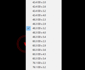 CHS All Sizes - Full Attributes CAD block preview