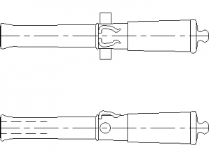 18th Century French Artillery CAD block preview