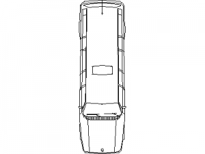 Limousine - Plan CAD block preview