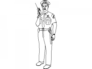 Police CAD block preview