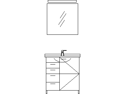 Bathroom Setting – free CAD block preview