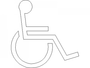 Disabled Symbol CAD block preview