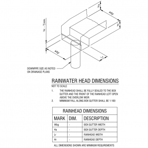 Domestic rainhead - AS3500 Fiq i2 CAD block preview