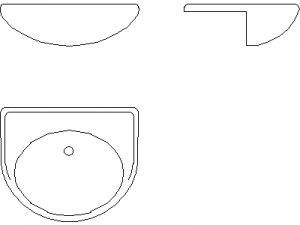 Basin – Type 2 CAD block preview