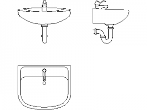 Basin – Type 4 CAD block preview