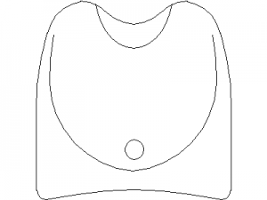 Hairwash Basin CAD block preview