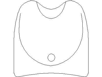 Hairwash Basin – free CAD block preview