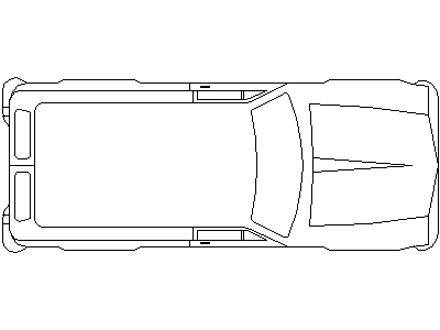 Small Station Wagon – free CAD block preview