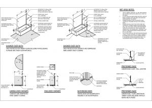 Domestic Waterproofing Details CAD block preview