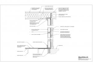 Wall Details W1 CAD block preview