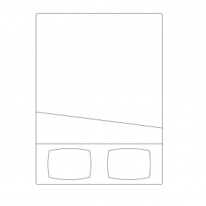 Queen Bed CAD block preview