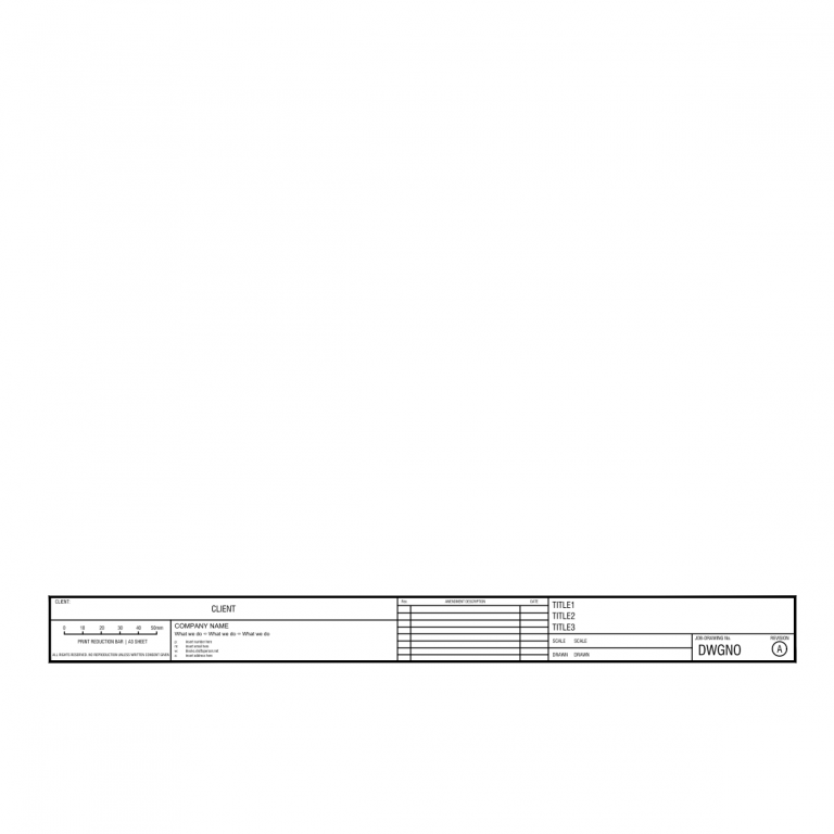 Titleblocks Category – Free CAD Blocks in DWG file format