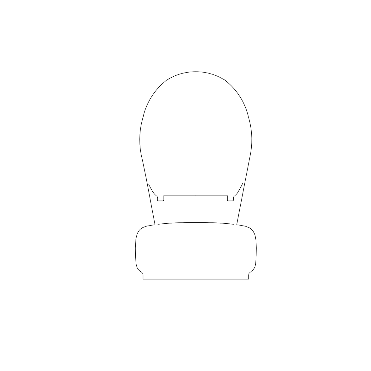 A Dynamic Block of a WC – free CAD block preview