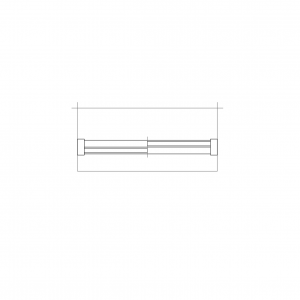 Window Plan - Brick Veneer - Dynamic Block CAD block preview