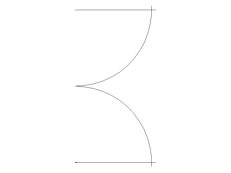 6ft Double Doors (Plan) – free CAD block preview