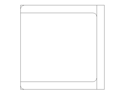 Chair Type 2 - Plan View CAD block preview