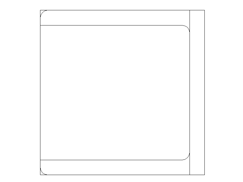 Chair Type 2 - Plan View – free CAD block preview