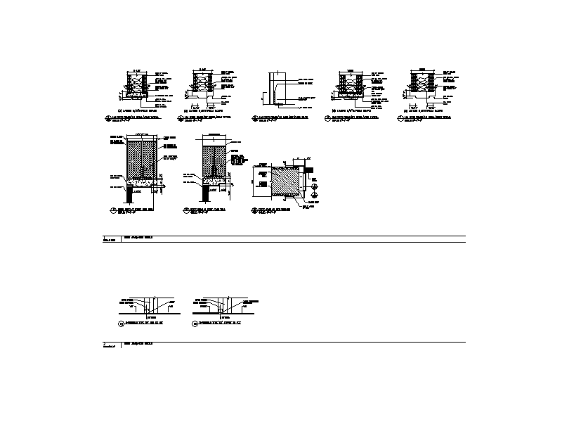 Door Jamb Details - Set 2 – free CAD block preview