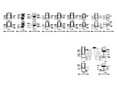 Door Section Details CAD block preview