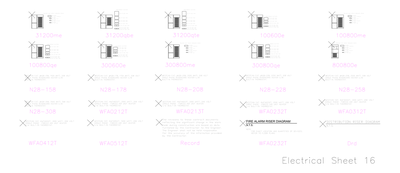 Electrical CAD Symbols - sheet 16.dwg preview