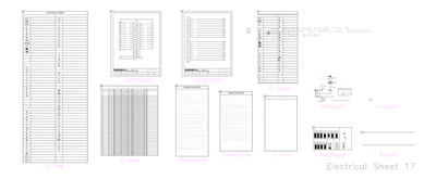 Electrical CAD Symbols - sheet 17.dwg preview