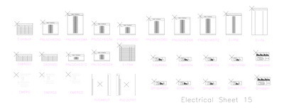 Electrical CAD Symbols - sheet 20.dwg preview