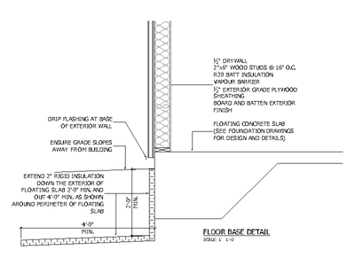 Floor Base Detail CAD block preview