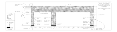 Garage Shear Wall Elevation CAD block preview