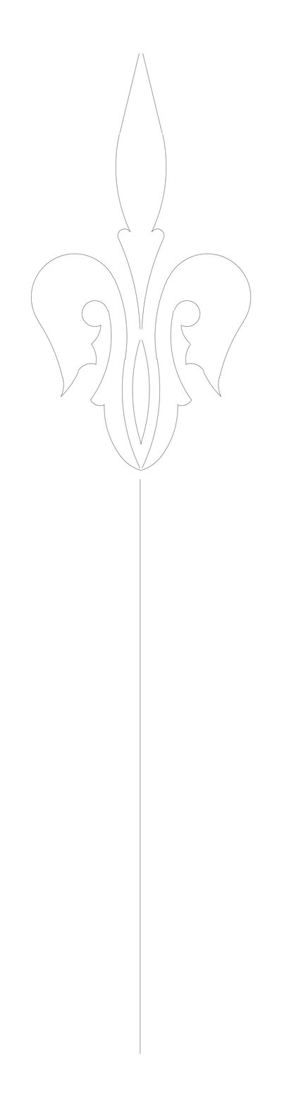 North Point - French Style CAD block preview
