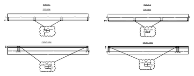 C Purlin Shop Details - Purlin 1 and 2 CAD block preview