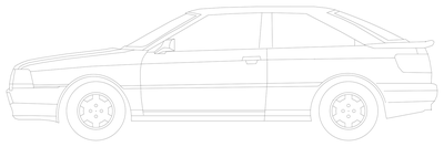 Coupe - Side Elevation CAD block preview