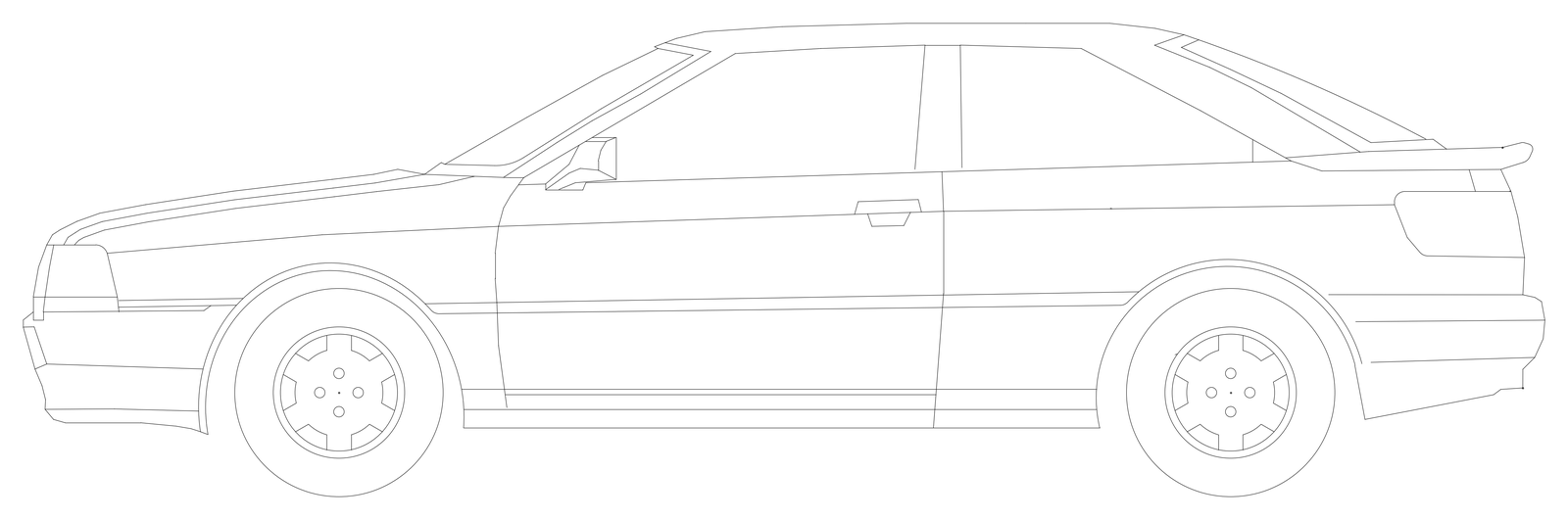 Coupe - Side Elevation – free CAD block preview