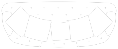 Day Bed - Plan View CAD block preview