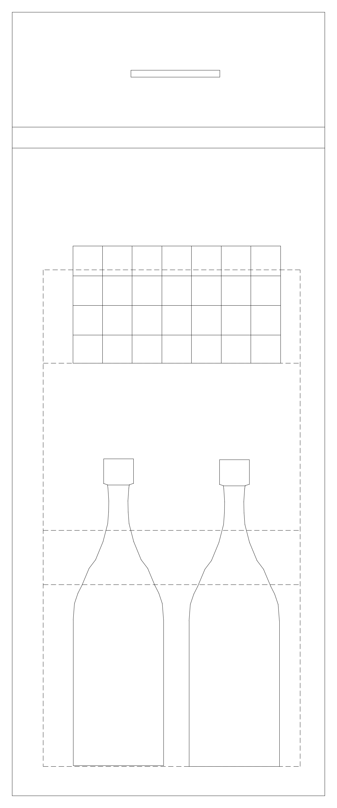 Drinks Fridge – free CAD block preview