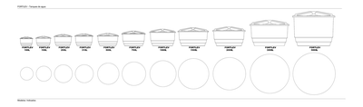 Fortlev Water Storage Tanks CAD block preview