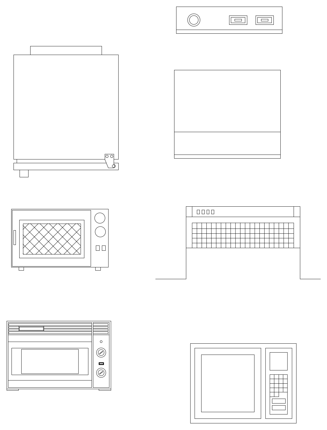 Microwave Ovens – free CAD block preview