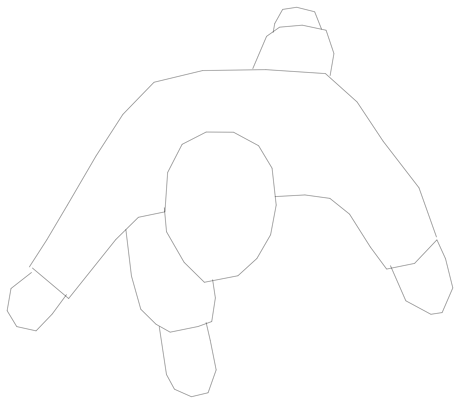Person in Plan View – free CAD block preview
