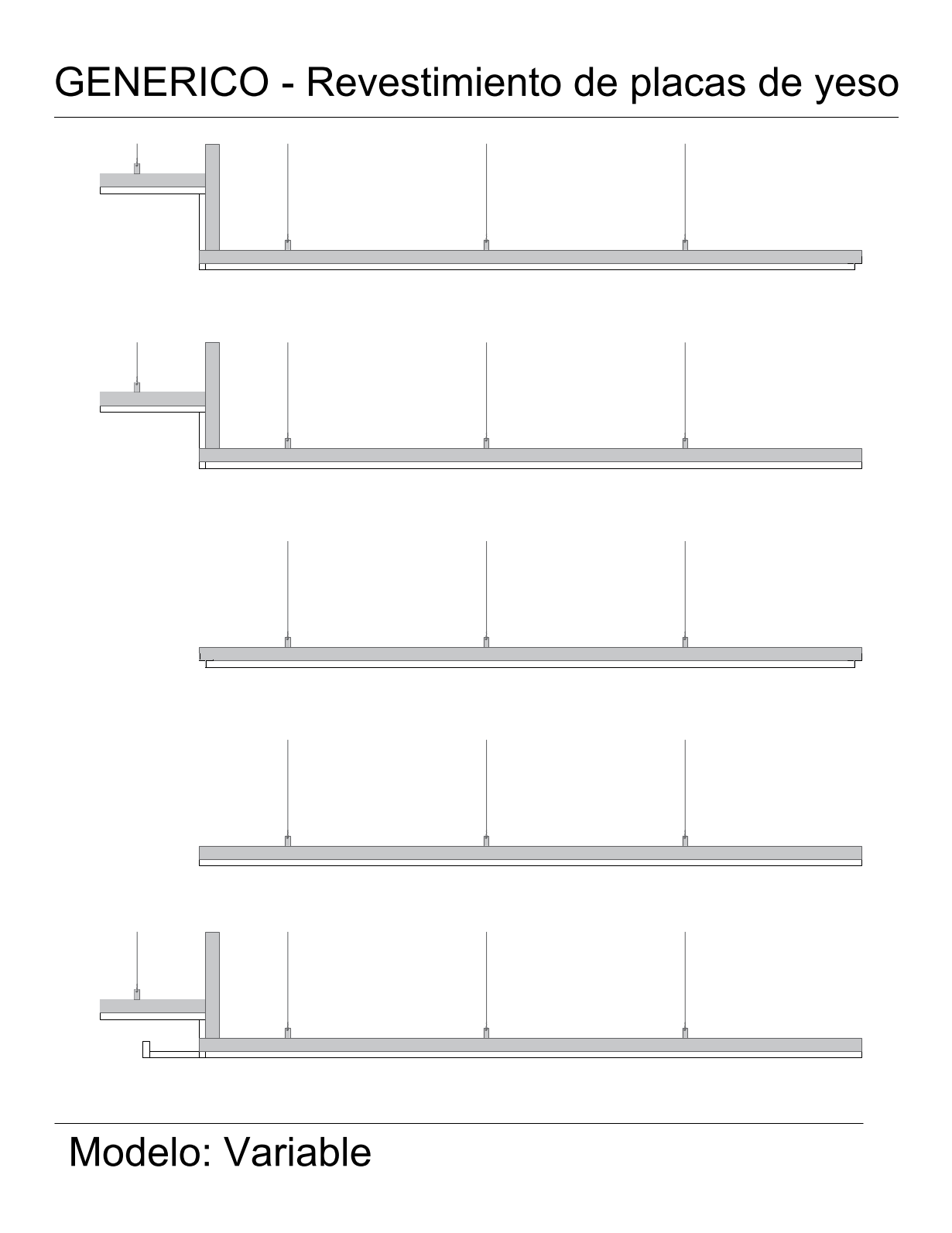 Plasterboard Lining – free CAD block preview