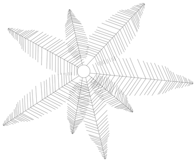 Tree Plan View - Type 87 CAD block preview
