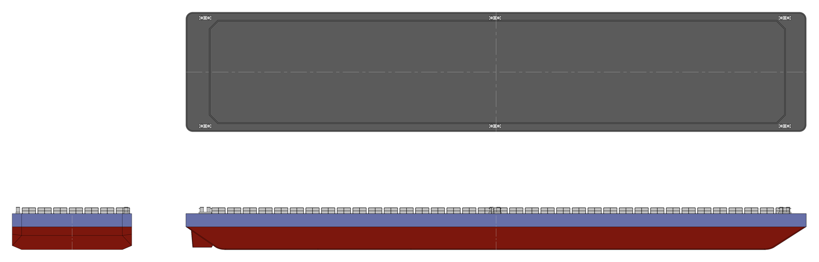 Barge – free CAD block preview