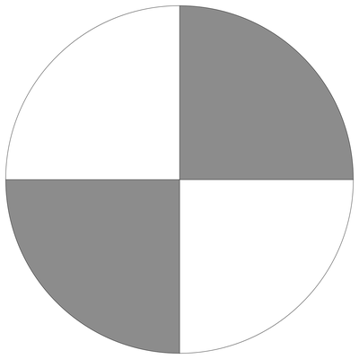 Centre of Gravity Symbol CAD block preview