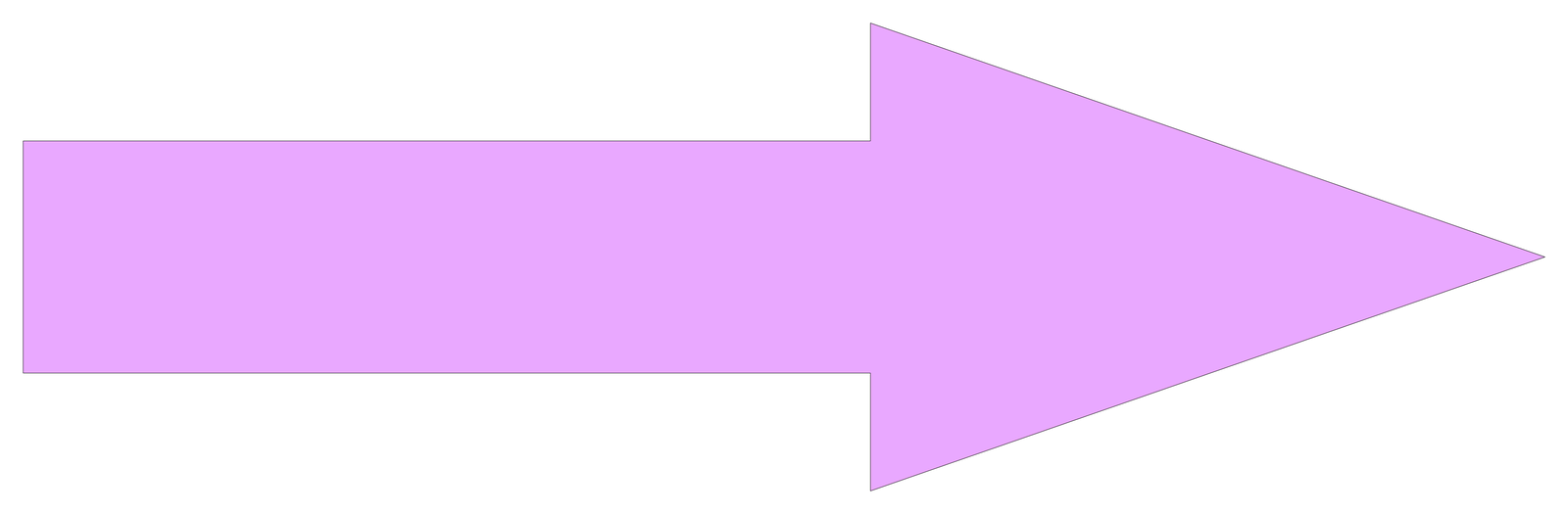 Road Junction Direction Arrow – free CAD block preview