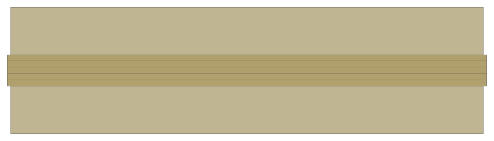 Sideboard - Plan View – free CAD block preview