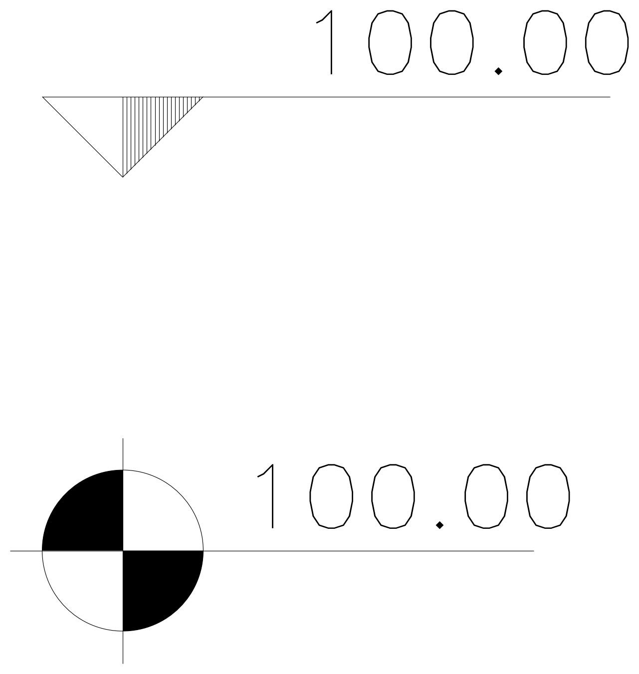 Level Symbol Markers – free CAD block preview