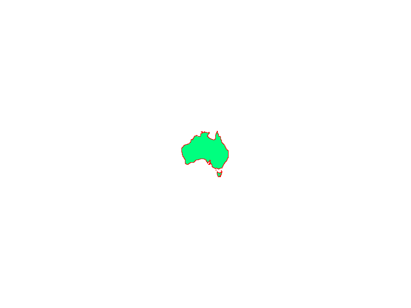 Australia - A DWG Outline