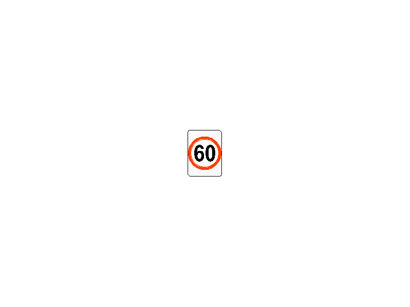 Speed Restriction Sign